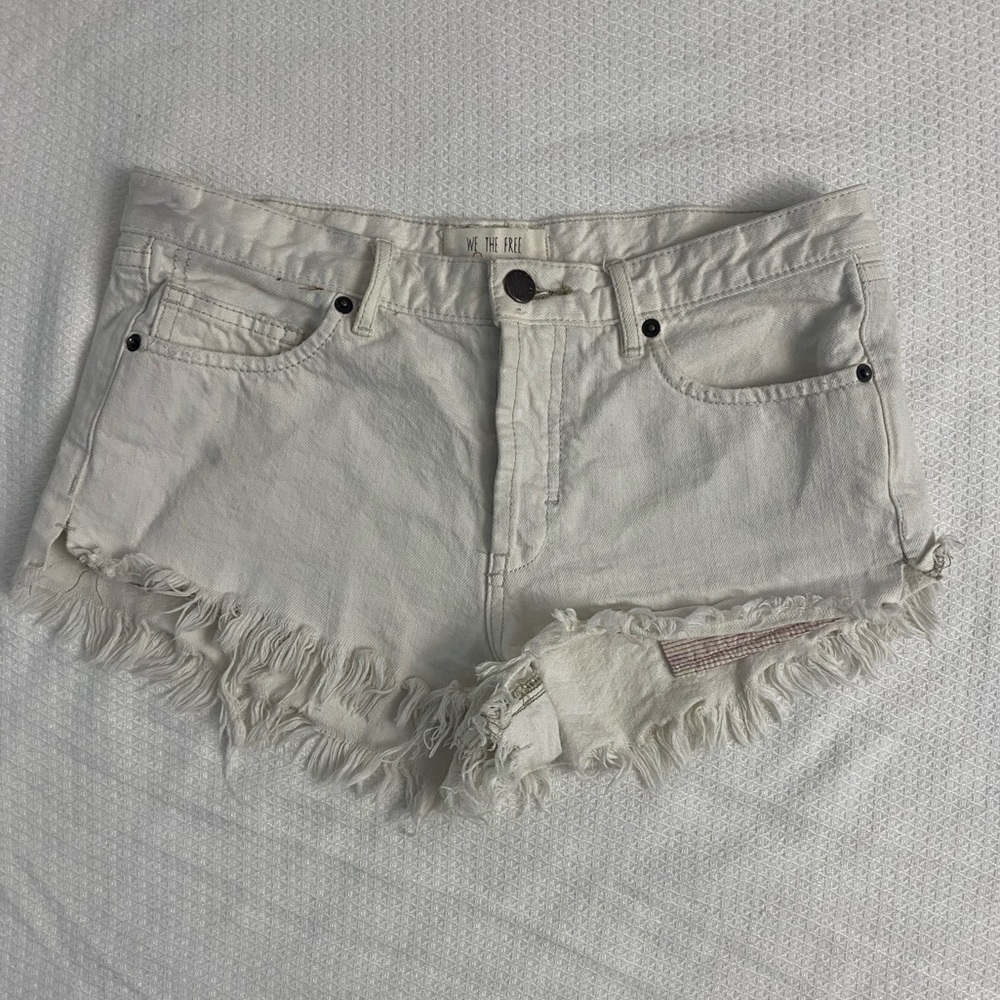 Free People Jean Shorts